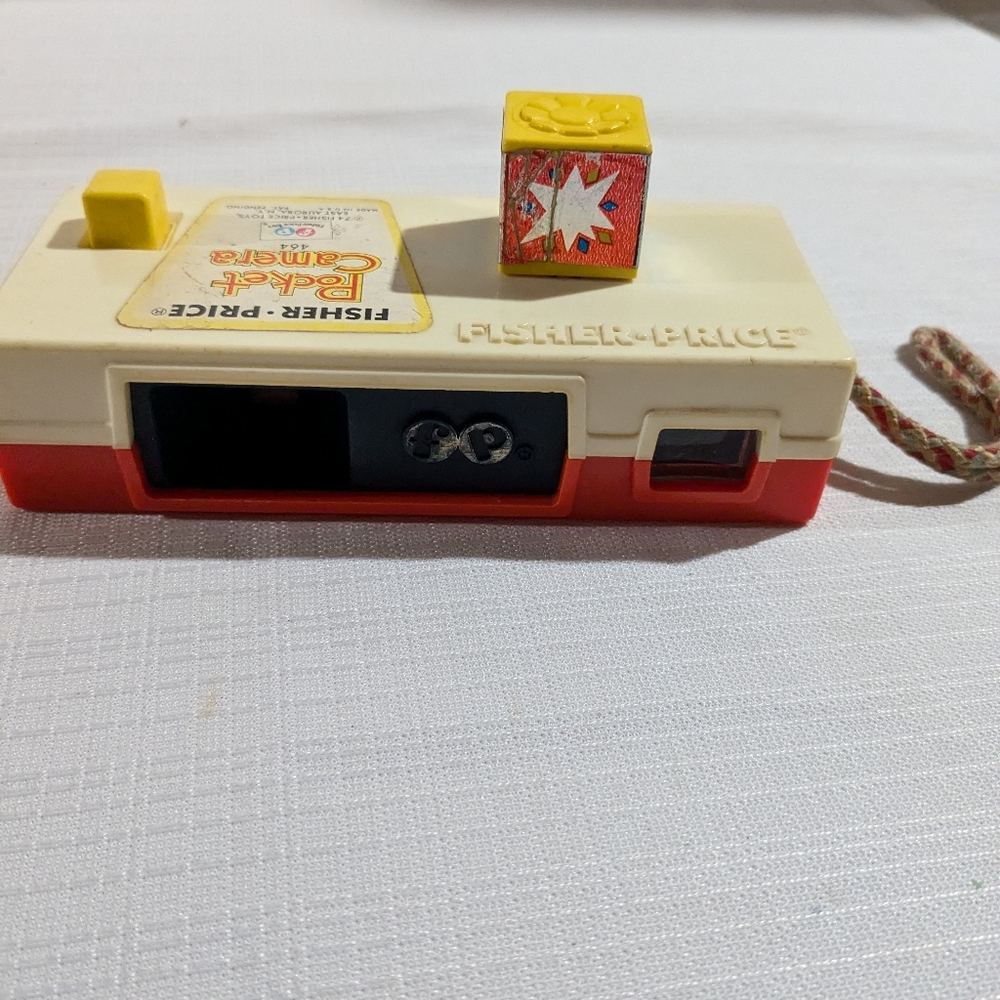 VTG Fisher Price Pocket Camera Zoo Animal Slide Show works